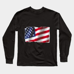 American flag Long Sleeve T-Shirt